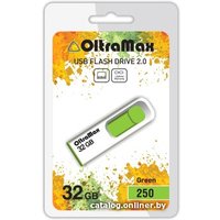 USB Flash OltraMax 250 32GB (зеленый) [OM-32GB-250-Green]