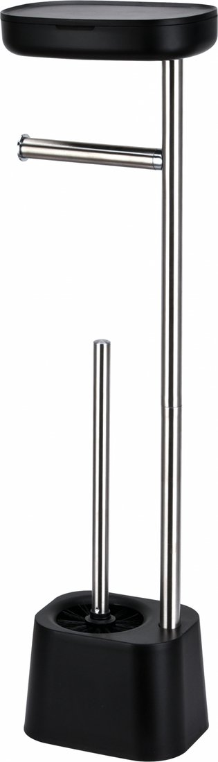 

Держатель для туалетной бумаги и ершика Caspian 90025 (черный)