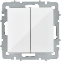 Выключатель перекрестный IEK Brite BR-V23-0-10-K01 (белый)