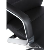 Офисное кресло Norden Сиена LB B 1811 Black Leather (кожа черный/алюминий) в Лиде