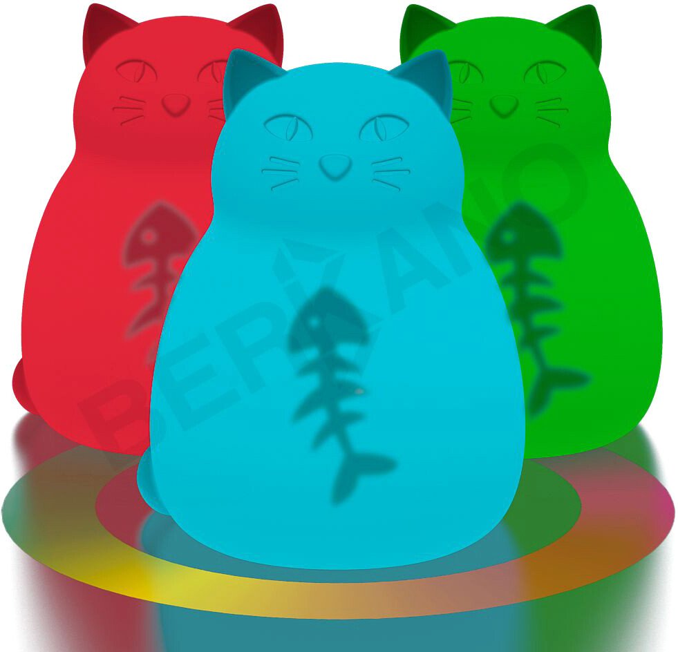 

Ночник Berkano Fullcat Fish (RGB E27 Умный дом)