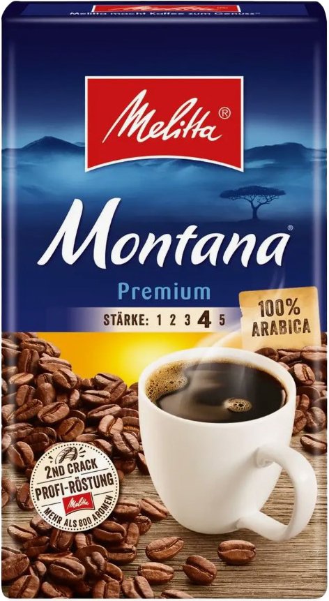 

Кофе Melitta Montana Premium молотый 500 г