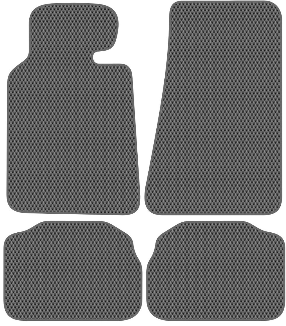 

Комплект ковриков для авто Alicosta BMW 5-Series III (E34) 1988 - 1996 (серый, ромб)