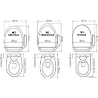 Электронная крышка-биде SensPa JK-750WL