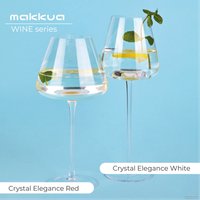 Набор бокалов для вина Makkua Wine Series Crystal Elegance White MW600