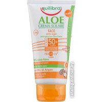 Крем солнцезащитный Equilibra Солнцезащитный антивозрастной крем PROSUN-UV Aloe SPF 50+ 75 мл