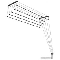 Сушилка для белья Comfort Alumin Group Потолочная 5 прутьев Black Style 200 см (алюминий)