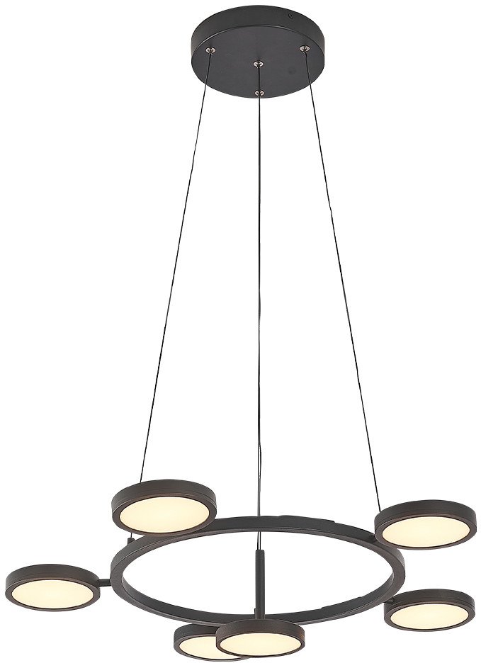 

Подвесная люстра Crystal Lux CLT 027C6 D700 BL