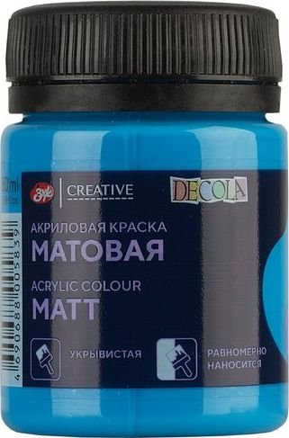 

Акриловая краска Невская палитра Декола 14328512 (50 мл, 512 небесно-голубая)