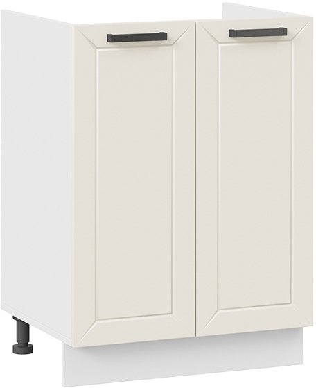 

Шкаф напольный Трия Лорас 1Н6М (белый/холст брюле)