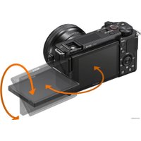 Беззеркальный фотоаппарат Sony ZV-E10L Kit 16-50mm (черный) в Бресте