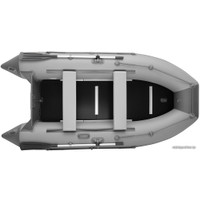 Моторно-гребная лодка Roger Boat Hunter Keel 3200 (малокилевая, серый/графит)
