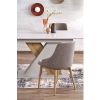 Кухонный стол Halmar Xarelto 130-175/85/76 (кашемир/дуб кремона)