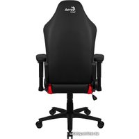 Игровое (геймерское) кресло AeroCool Crown Leatherette (черный/красный)
