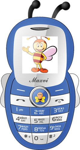 

Телефон Maxvi J8 Blue
