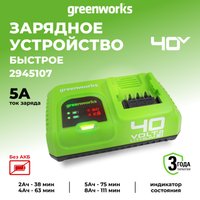 Зарядное устройство Greenworks G40UC5 (40В)