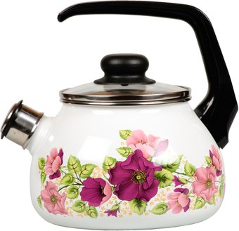 Чайник со свистком Vitross Violeta 1RA12 (белый)