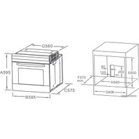 Электрический духовой шкаф Midea MO 68100 GW