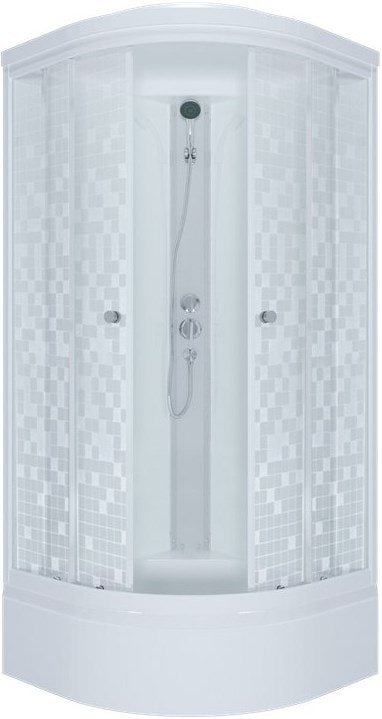 

Душевая кабина Triton Стандарт В ДН4 90x90 (мозаика)