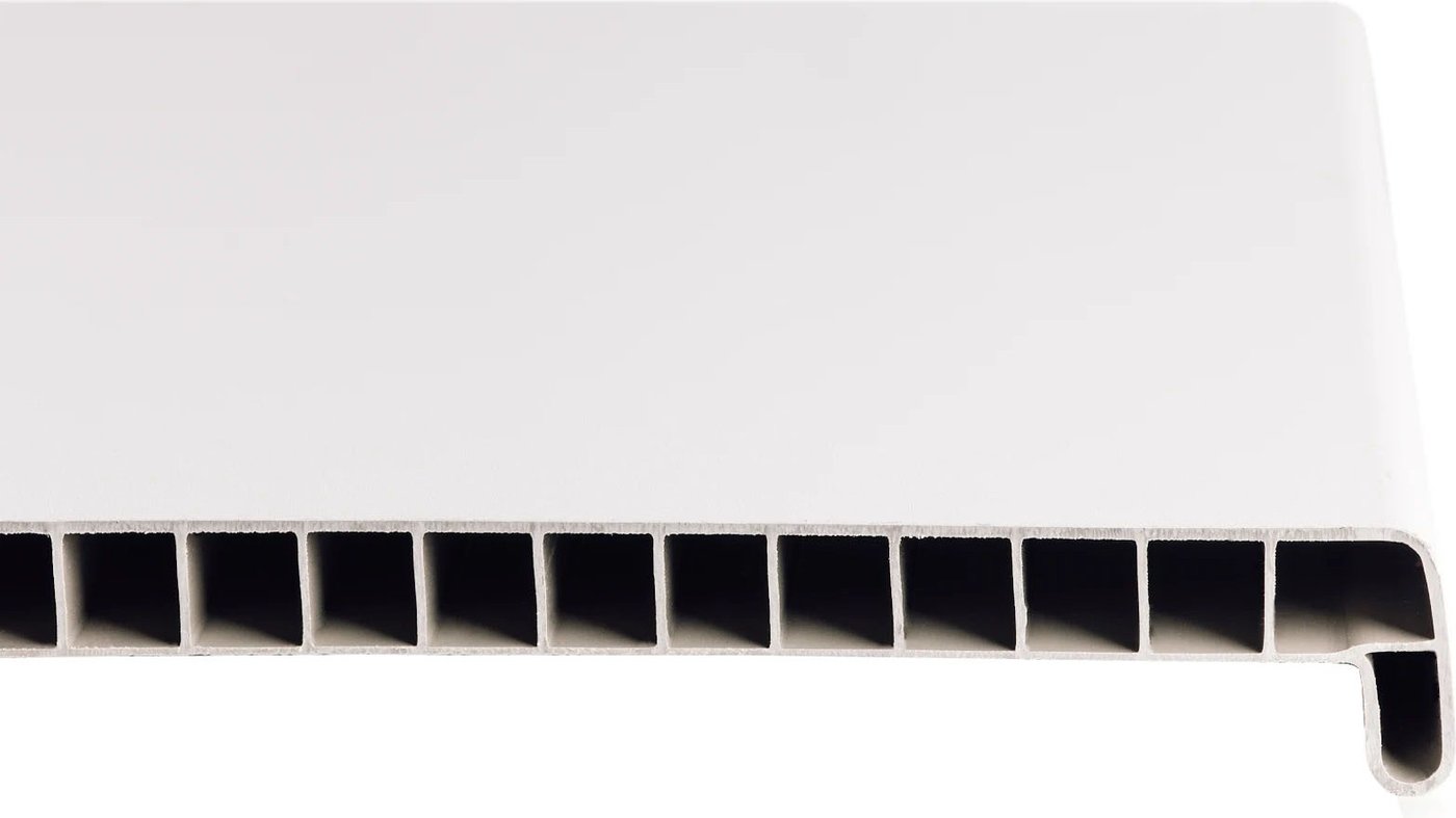 

Подоконник ПДК ПВХ 250x3000 (белый)