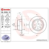  Brembo 08555910