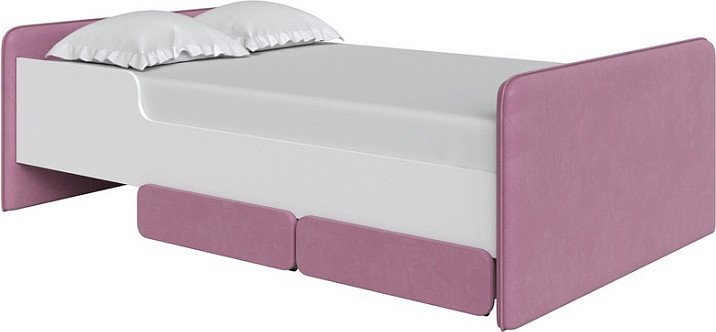 

Кровать PROxSON Mika 90x190 (белый/Manhattan 22 ягодный пломбир)