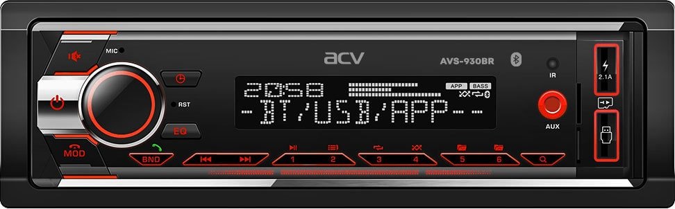 

USB-магнитола ACV AVS-930BR