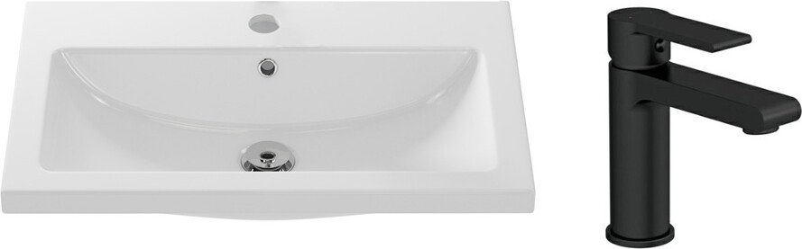 

Умывальник Cersanit Como 70 S-UM-COM70/1-w + 63107