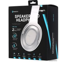 Наушники CrownMicro CMBH-5050 (серебристый)