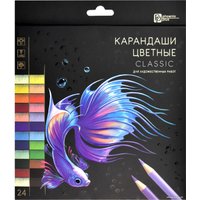 Набор цветных карандашей Феникс+ Классик 64098 (24 цв)
