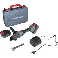 Угловая шлифмашина Profipower MKDGA-18V (с 2-мя АКБ, кейс) + 3 отрезных диска