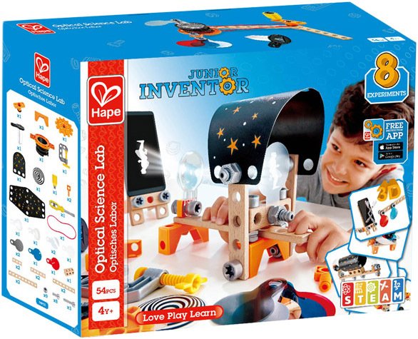 

Конструктор Hape Junior Inventor E3034 Optical Science Lab