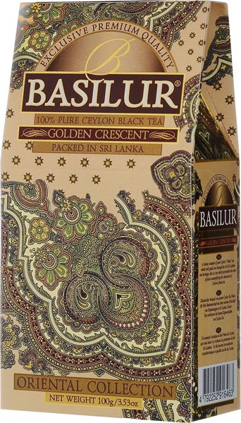 

Черный чай Basilur Oriental Collection Golden Crescent 100 г