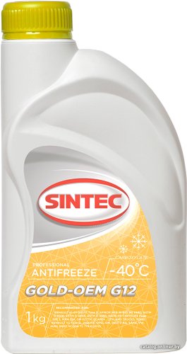 Антифриз Sintec Gold-OEM G12 (1кг, желтый)