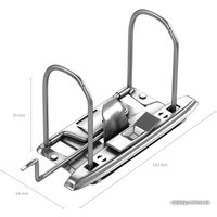 Папка-регистратор Erich Krause Basic 70 мм 71 (серый)