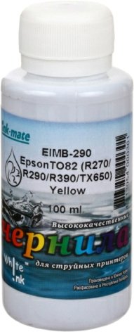 Чернила White Ink Т082 Claria Yellow (100 мл)