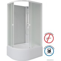 Душевая кабина Niagara Promo P110/80/40R/MT/BK 110x80x195