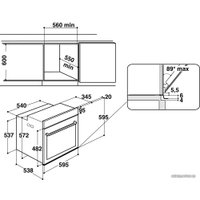 Электрический духовой шкаф Whirlpool W6 OM4 4S1 P BSS в Витебске