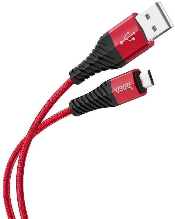 

Кабель Hoco X38 microUSB 1 м (красный)
