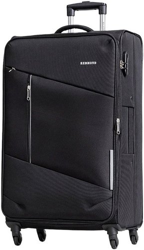 Чемодан-спиннер Redmond Nylon NF05 77 см (черный)