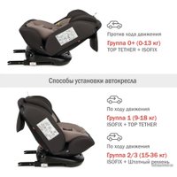 Детское автокресло Siger Престиж (мокко)