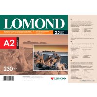 Фотобумага Lomond глянцевая A2 230 г/м2 25 л 0102141