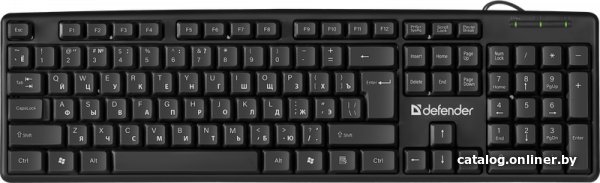 Клавиатура Defender Element HB-520 USB (черный)
