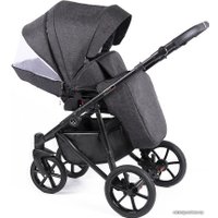 Универсальная коляска Coletto Astin 2020 (2 в 1, черная рама, AS-01)