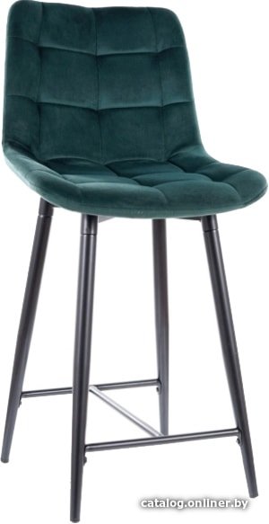 Стул Signal Chic H-2 Velvet (bluvel 78 зеленый/черный)