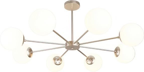 

Люстра средней высоты Escada ETHEREAL 2110/8P Nickel