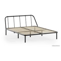 Кровать Домаклево Мира 160x200 (черный)