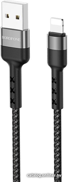 Кабель Borofone BX34 Ligthtning 1 м (черный)