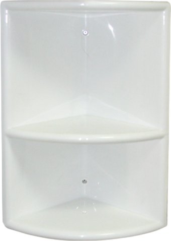 Белпласт Полка Угловая С364-2830 (белый)