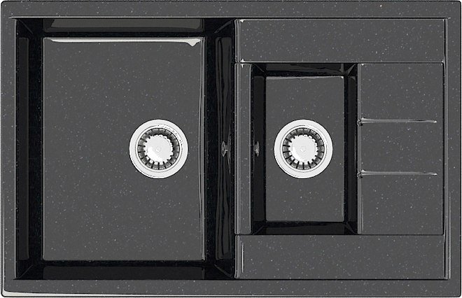 

Кухонная мойка MARRBAXX 210/Q4 F210Q004 (черный)